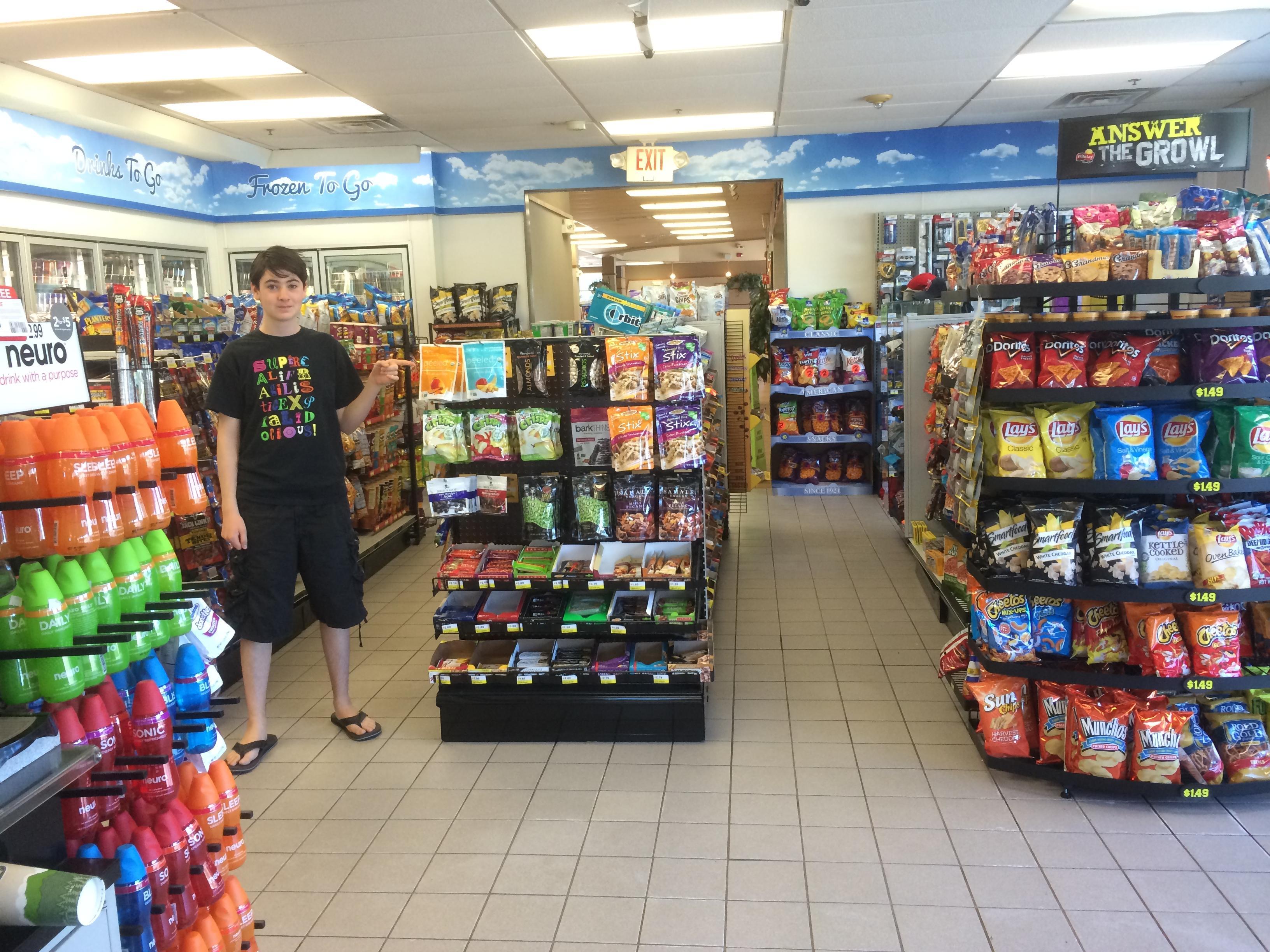 Healthy food at the gas station? Nina Manolson