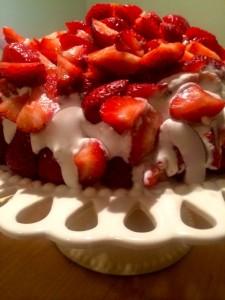 healthy strawberry shortcake