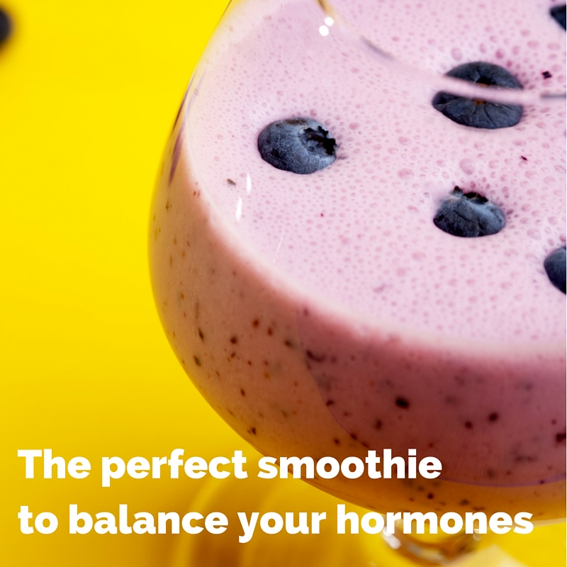 The Perfect Smoothie To Balance Your Hormones