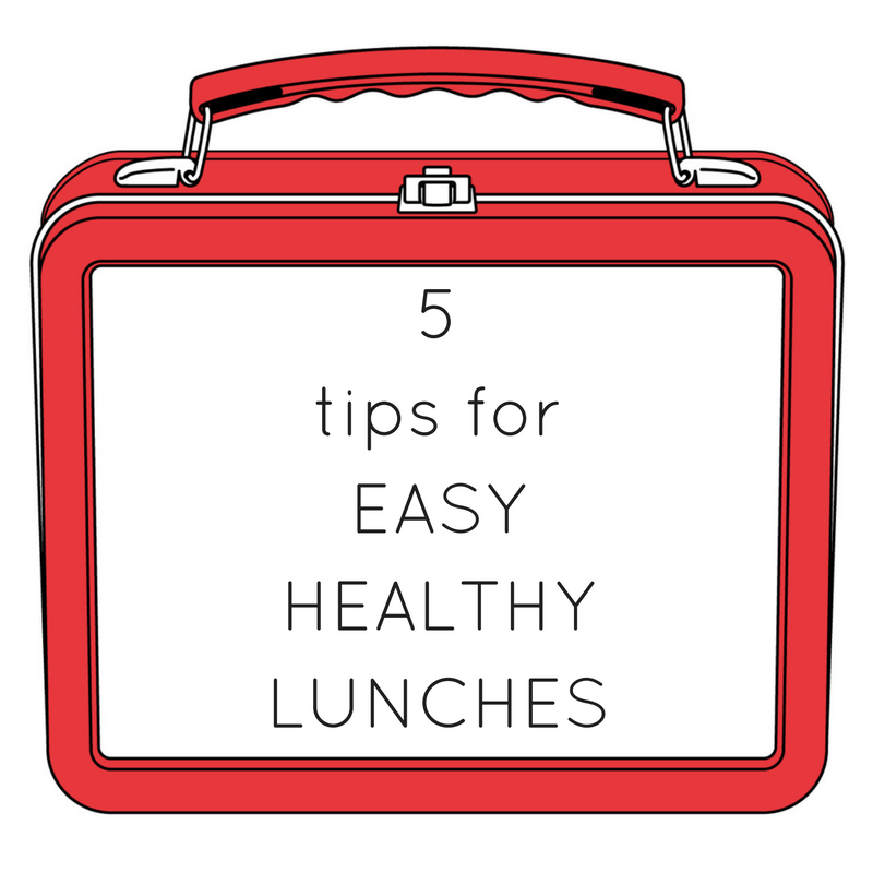 5 quick tips for Easy Healthy Lunches - Nina Manolson
