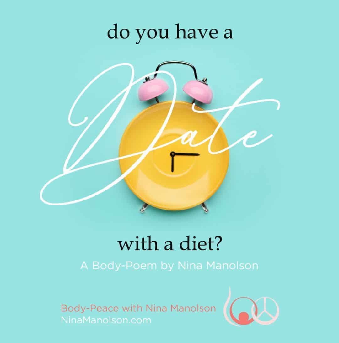 Do you have a date with a diet?