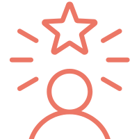 Confident icon